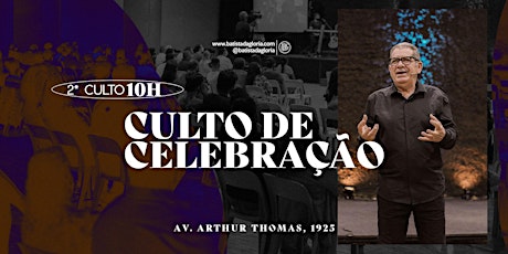 Imagem principal do evento 2a. CELEBRAÇÃO MANHÃ - 04/07