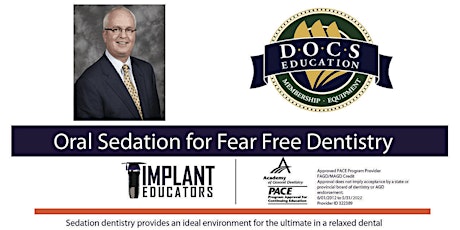 Oral Sedation Dentistry with Dr. Tony Feck. DOCS