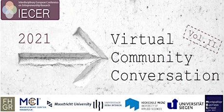 Hauptbild für 2021 - IECER Virtual Community Conversation Vol. II