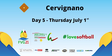 Women's European Championship 2021 - DAY 5 - Cervignano