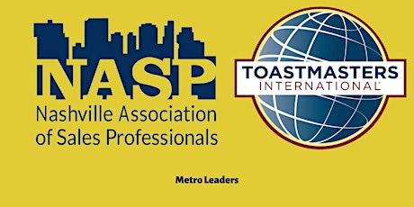 Public Speaking and Leadership Training -NASP Metro Leaders Toastmasters primary image