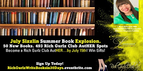 Image principale de Become a Rich Gurlz Club Inc. AutHER Today! GODstories and HERstories!