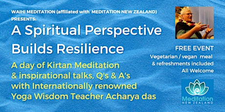 Day of Kirtan Meditation & inspirational talks with Acharya das (FREE) primary image