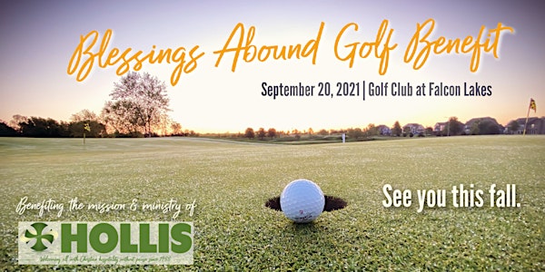BLESSINGS ABOUND GOLF BENEFIT - 2021