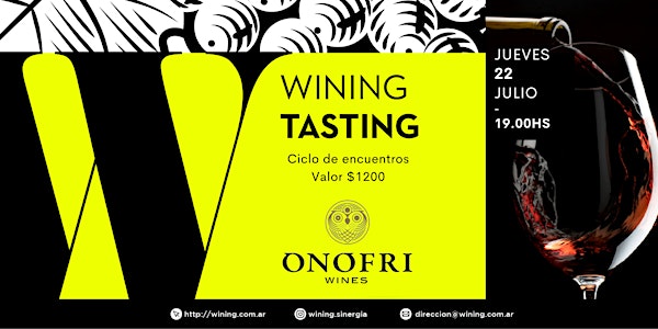 Wining Tasting #ONOFRI