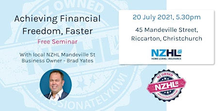Achieving Financial Freedom, Faster - Mandeville 20th July primary image
