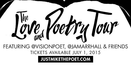 The Love and Poetry Tour -NEW YORK, NY primary image