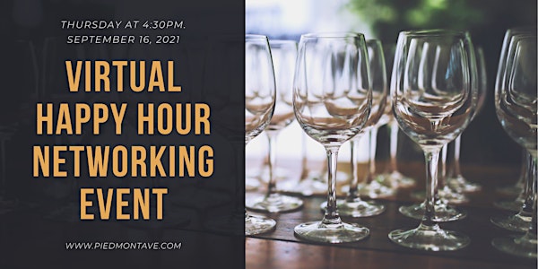 Virtual Happy Hour Networking Event | September 16, 2021