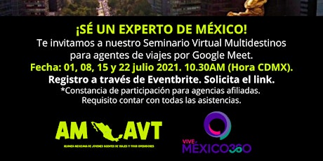 Imagen principal de México a Tú Alcance: Webinar para Agencias de Viajes