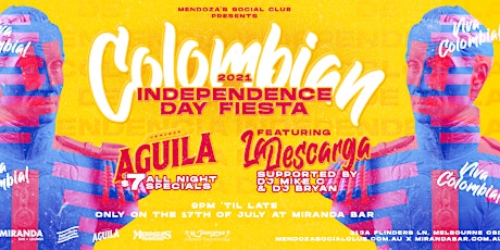 Colombian Independence day Fiesta primary image