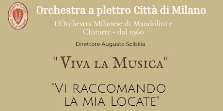 Immagine principale di Concerto Orchestra a plettro Città di Milano 