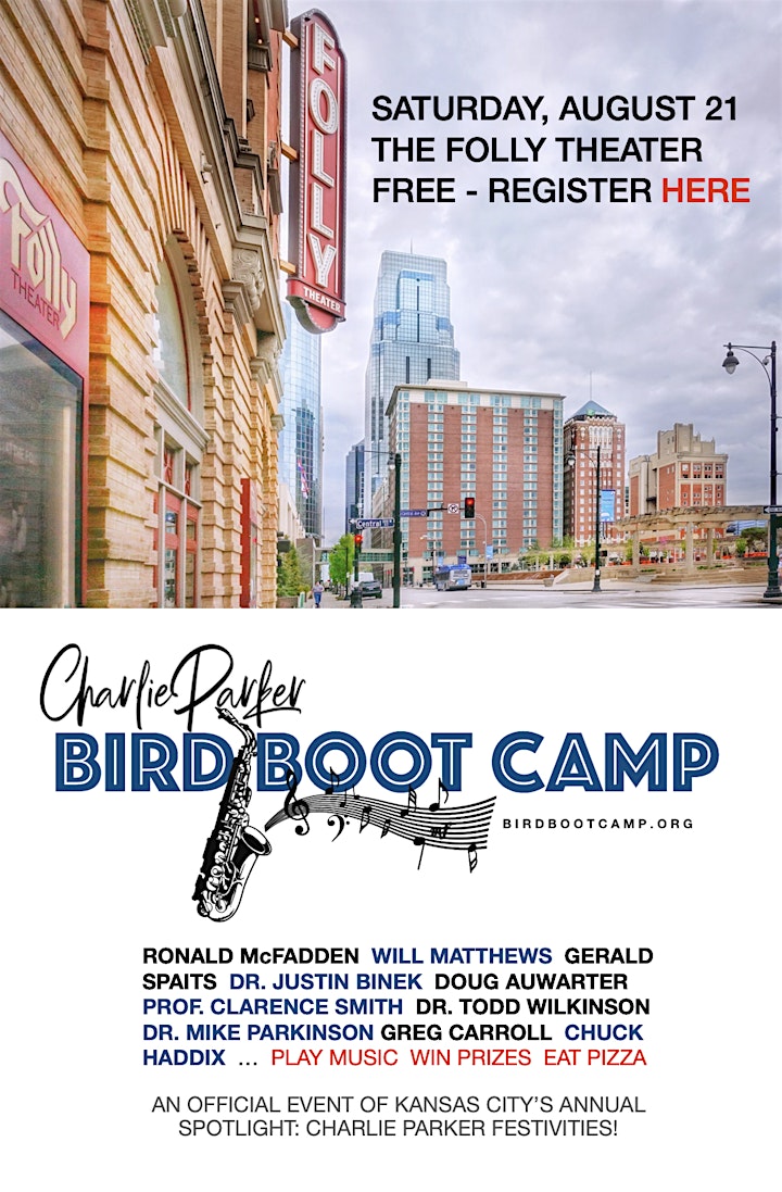 2021 BIRD BOOT CAMP + MUSICAL SALUTE AT THE FOLLY THEATER image