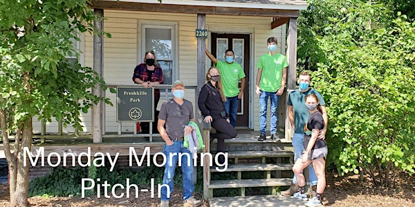 Monday Morning Pitch In: New Springville Greenway Litter Clean Up