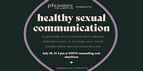 Healthy Sexual Communication with Pleasure Collective
