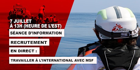 Séance d'information et de recrutement Médecins Sans Frontières (MSF) primary image