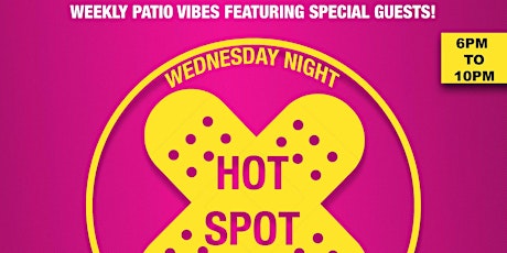 WEDNESDAY NIGHT HOTSPOT - STARTING JULY 7TH - TWILIGHT PATIO WEEKLY EVENT primary image