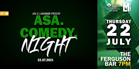 ASA & Laugh Mob present Comedy Night @ Fergs (R18)