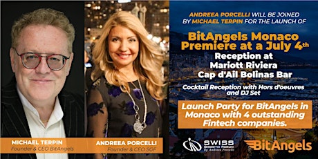 SGF  invites you for the launch of BitAngels Monaco Premiere at a July 4th primary image