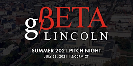 VIRTUAL: gBETA Lincoln Pitch Night primary image