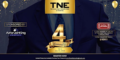 (TNE) Texas Networking Event 19 ($1000) Raffle Prizes primary image