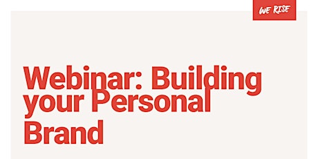 Building Your Personal Brand primary image