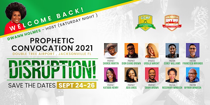 THE ENCORE REPLAY PASS - PROPHETIC CONVOCATION 2021 - DISRUPTION image