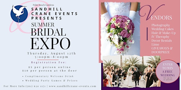 Sandhill Crane Summer Bridal Expo