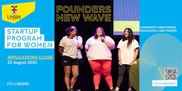 UNSW Founders New Wave Info Session 2021