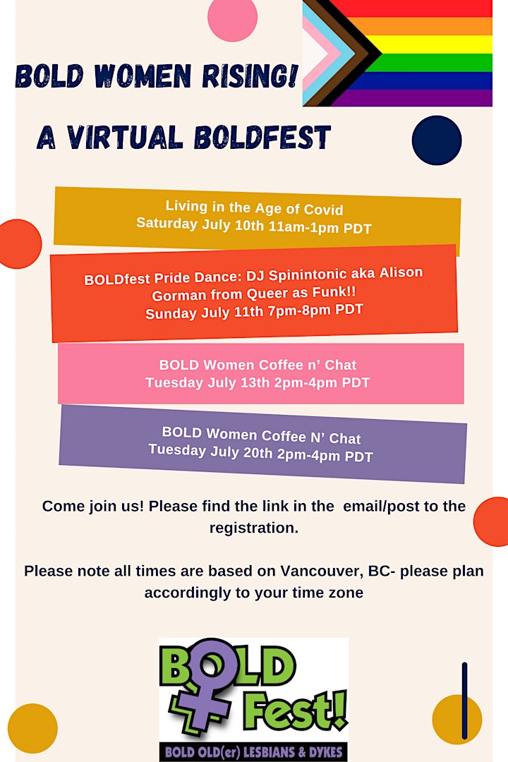 BOLD Women Rising: Virtual Workshops image