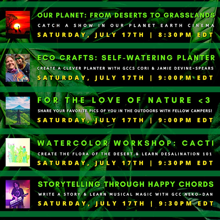 Camp Yampire: Ecological Empathy (Saturday Session) image