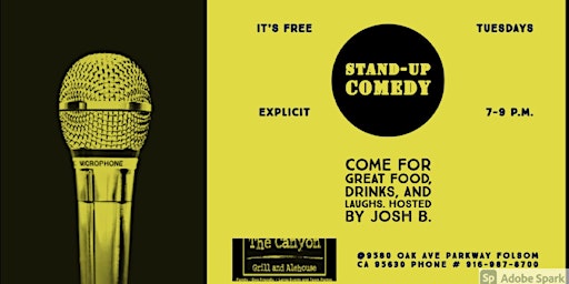 Stand-Up Comedy Showcase at The Canyon Grill & Alehouse