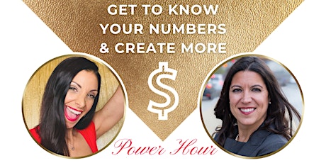 Get To Know Your Numbers & Create More $ primary image