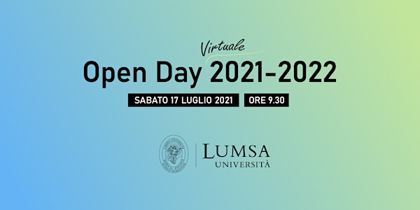 Open Day Virtuale di Orientamento - Università LUMSA - Sede di Roma