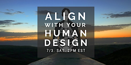 Align with your Human Design primary image