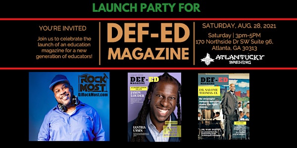 DEF-ED Magazine Launch