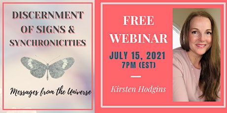 Discernment of Signs & Synchronicities Webinar primary image