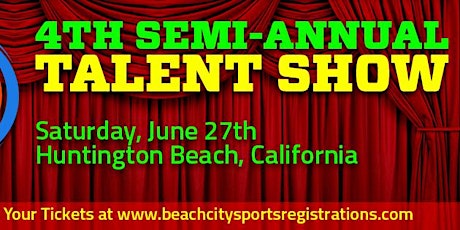 2015 Beach City Talent Show   -  Saturday, June 27th 2015, 7:00 pm PST primary image