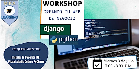 Imagen principal de Workshop: Creando tu Web de Negocio con Django