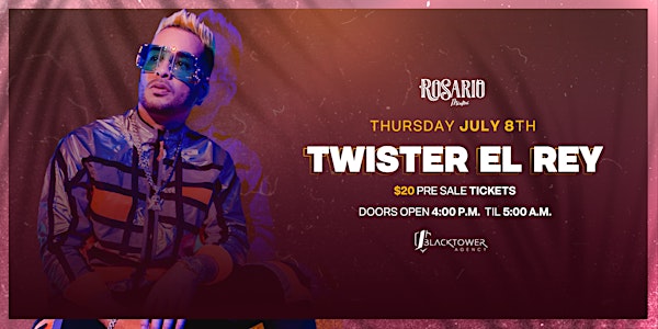 TWISTER EL REY For the first time at Rosario Miami