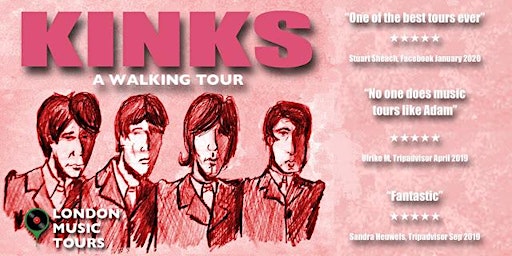 Imagem principal do evento The Kinks – A Walking Tour