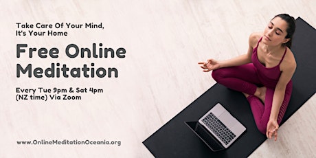 Free Online Meditation Oceania primary image
