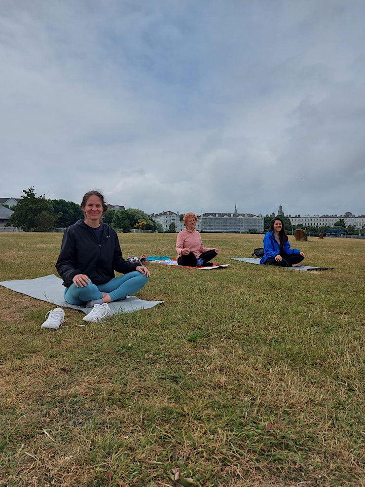 Yoga by the sea image