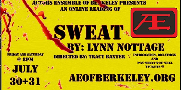 SWEAT, by Lynn Nottage, directed by Tracy Baxter