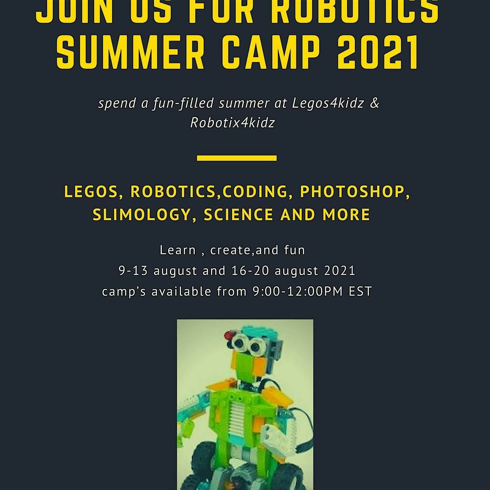 Lego camp ages 4-7/8-12
