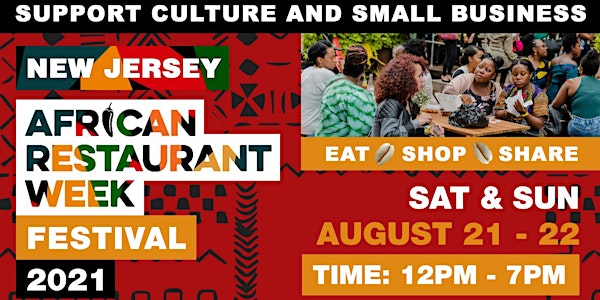 New Jersey African Restaurant Week Festival 2021