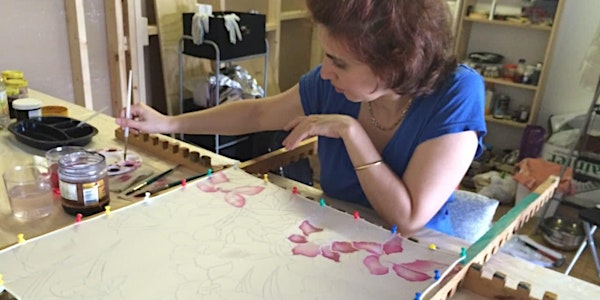 Atelier Batik moderne (bloc impression) - Silk Painting Workshop