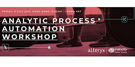 Alteryx Analytic Process Automation Workshop (9 July 2021) primary image