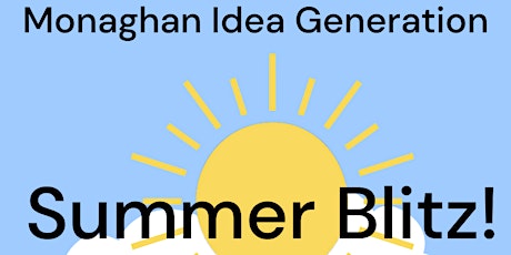 Idea Generation Workshop for Monaghan Town & Surrounds