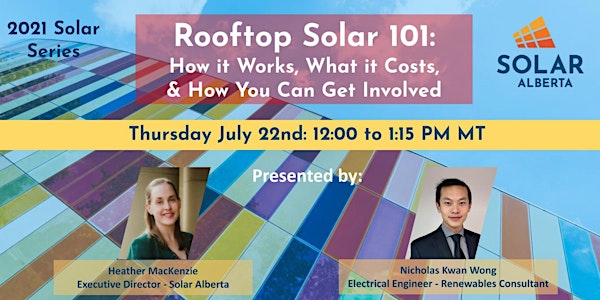 Rooftop Solar 101:  How it Works, What it Costs, & How You Can Get Involved