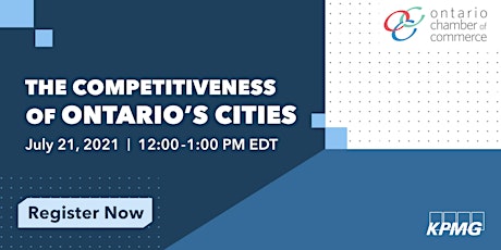 The Competitiveness of Ontario’s Cities